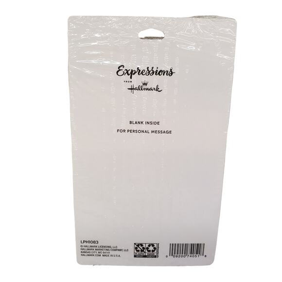 Hallmark Expressions Thank you Cards Blue with Colorful Stars 6 Cards LPH1083 - Picture 2 of 5